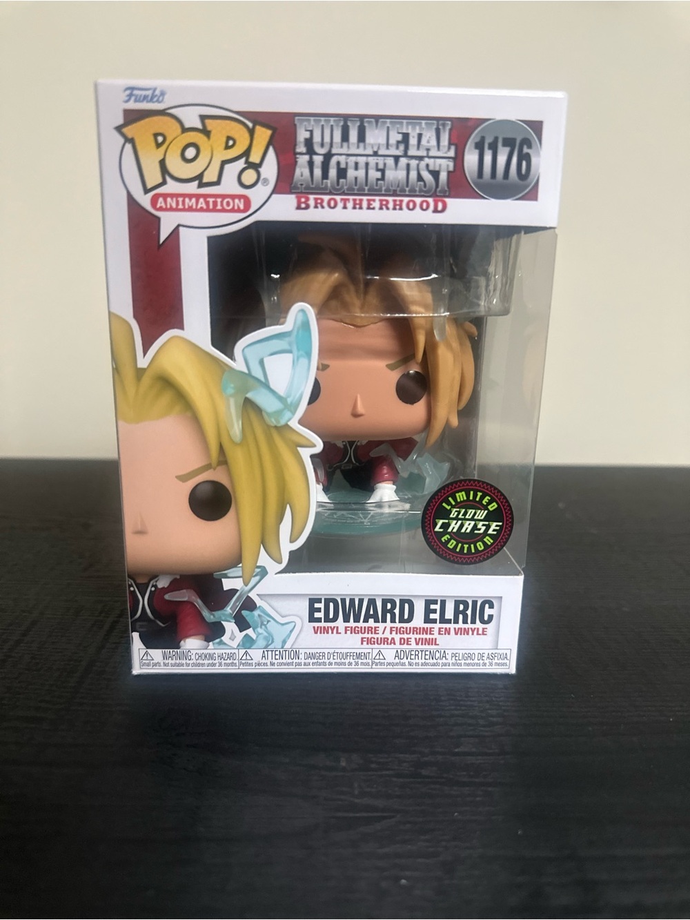 Funko POP! Fullmetal Alchemist Brotherhood: Edward Elric Chase #1176 W Protector